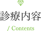 診療内容/ Contents