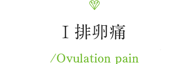 Ⅰ排卵痛Ovulation pain